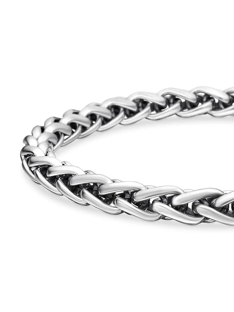 David Yurman Wheat Chain Bracelet in Sterling Silver, 6mm 7