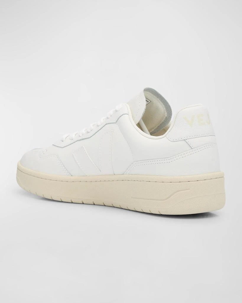 Veja V-90 Low-Top Leather Sneakers 4