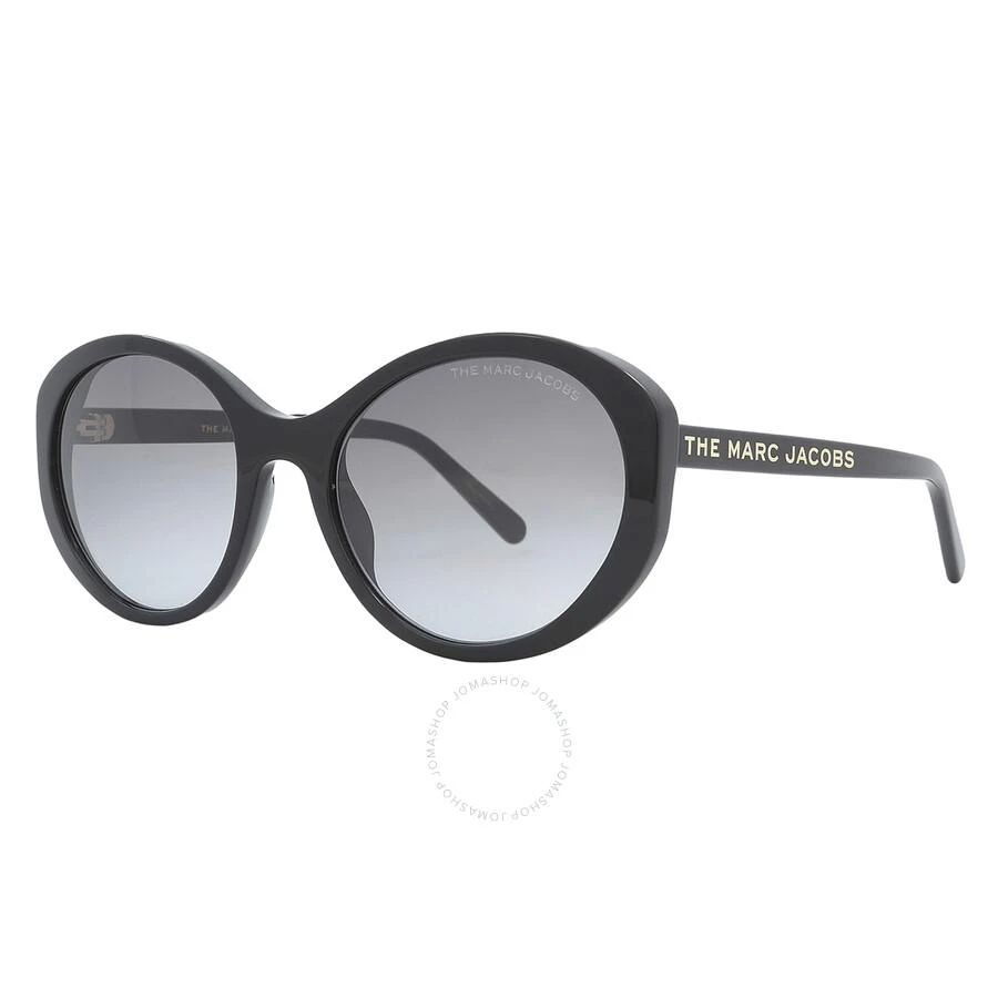 Marc Jacobs Dark Grey Gradient Oval Ladies Sunglasses MARC 520/S 0807/9O 56 3