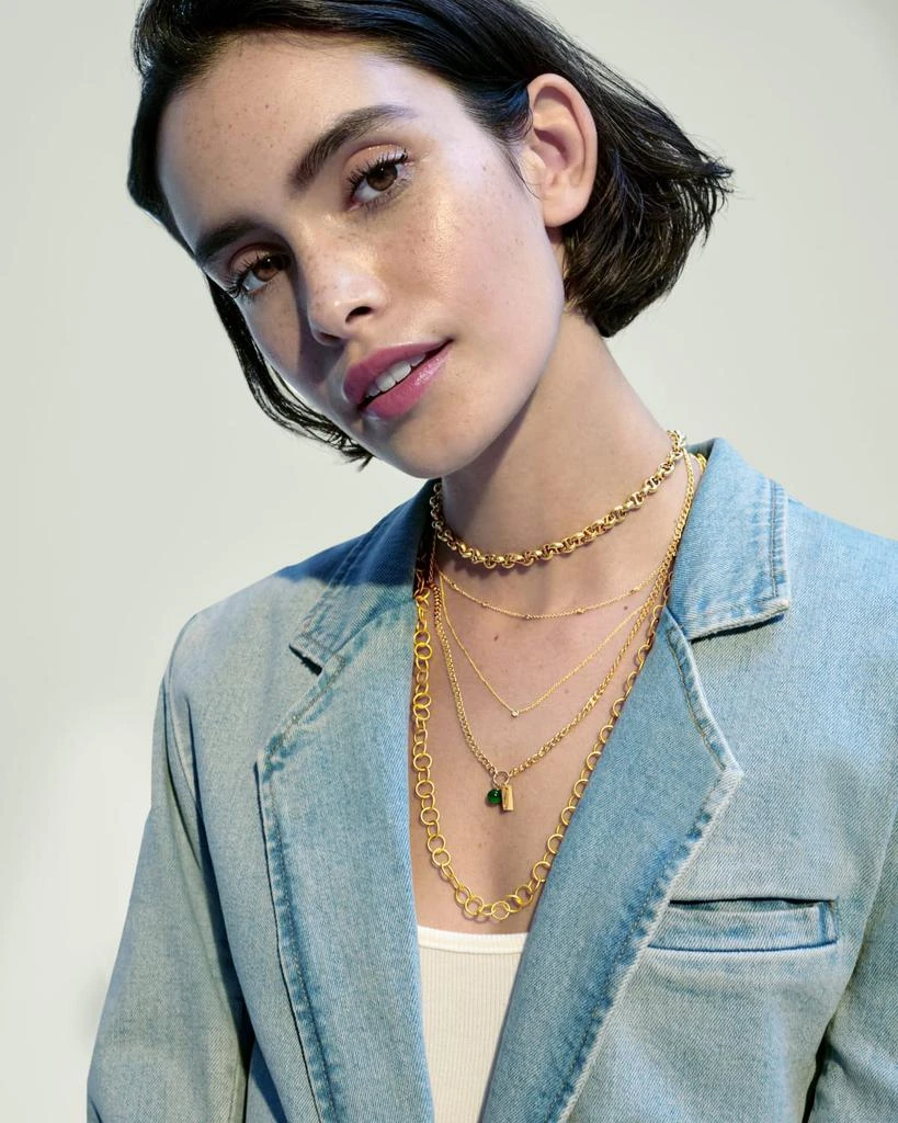 Roberto Coin Yellow Gold Chain Necklace, 17"L 5