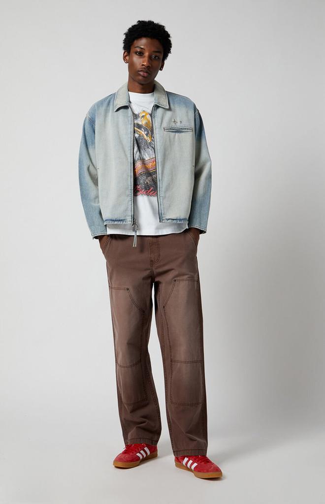 PacSun Brown Baggy Carpenter pants