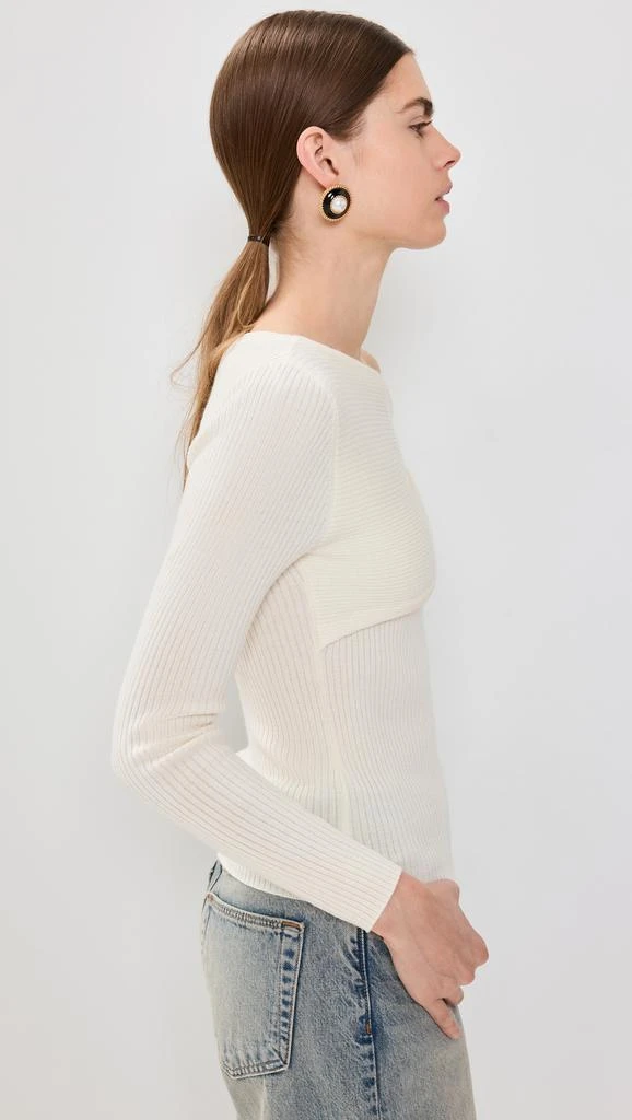 Reformation Lilou Regenerative Merino Sweater 3