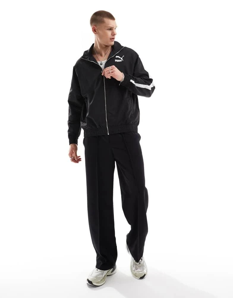 Puma Puma T7 Oversized track jacket in black 2