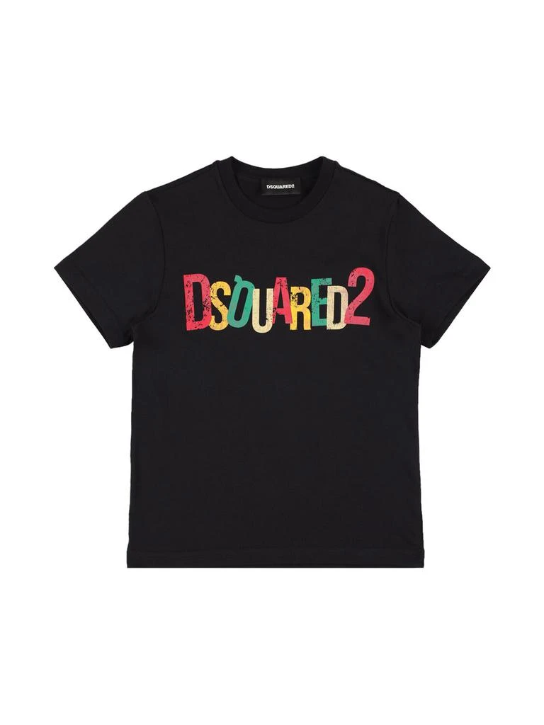 DSQUARED2 Printed Logo Cotton T-shirt 1