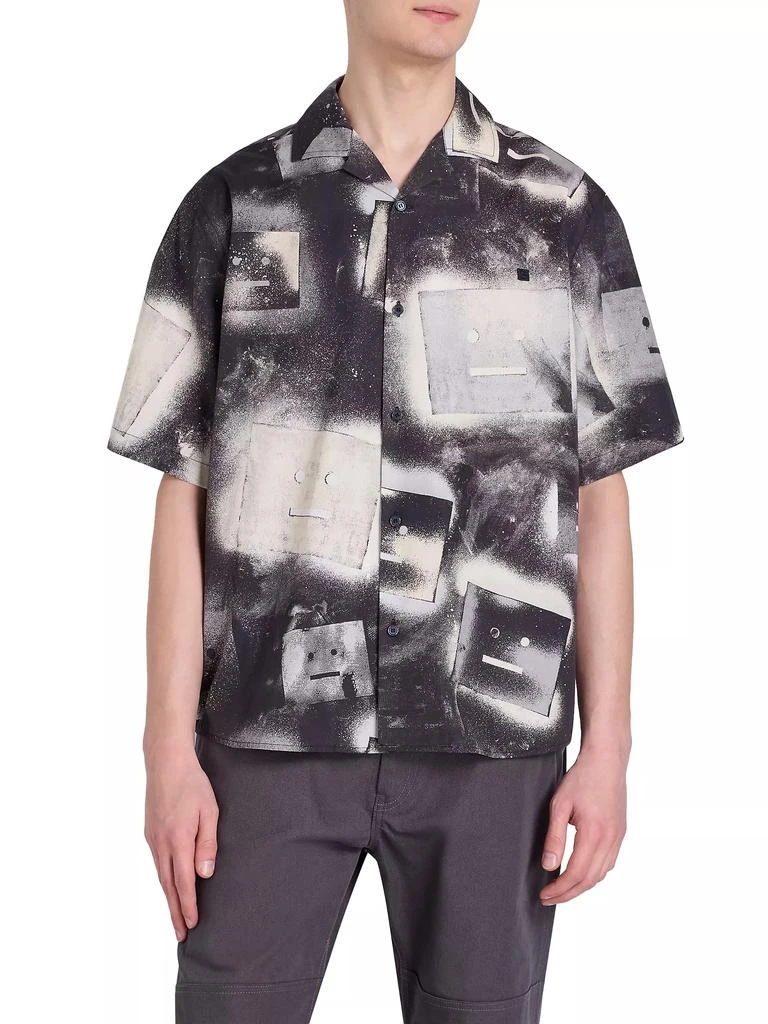 Acne Studios Sarlino Spray Face Cotton Shirt 3