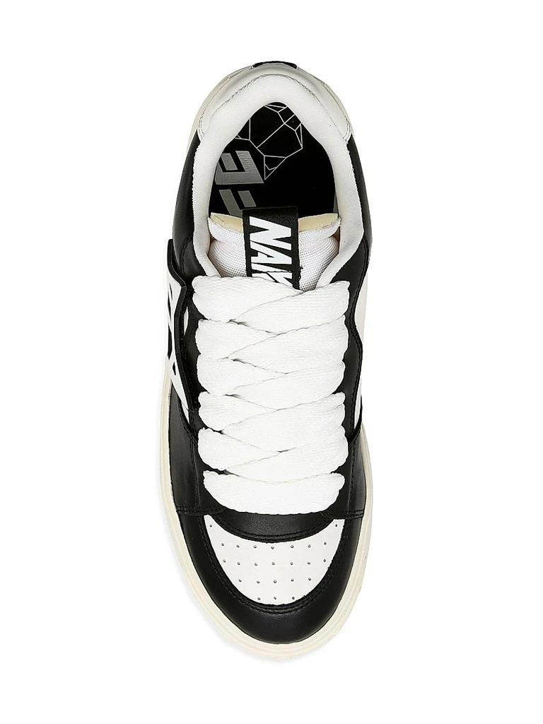 Naked Wolfe Kosa Black Low Top Sneakers 6