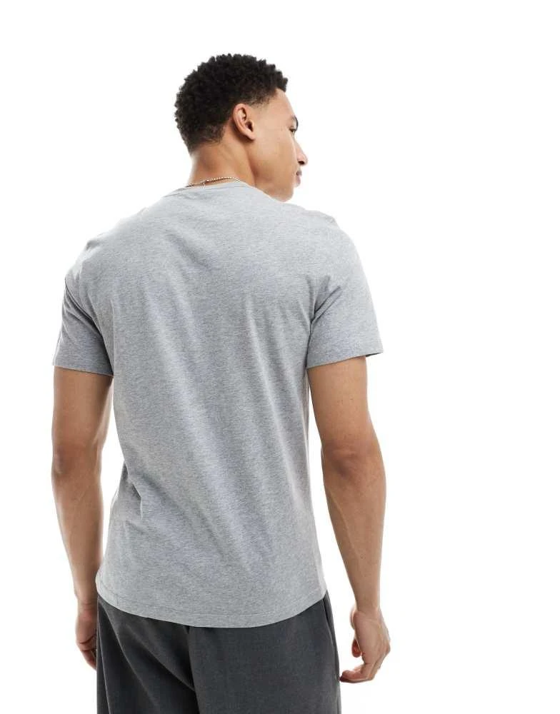 Barbour Barbour International Throttle slim fit logo t-shirt in grey exclusive to ASOS 3