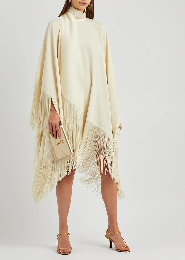 TALLER MARMO Mrs Ross fringed-trimmed dress 4