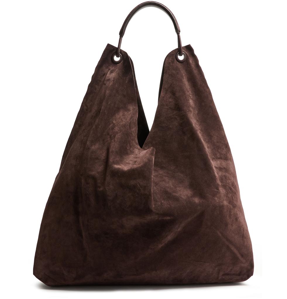 The Row Bindle Three shoulder bag in leather
