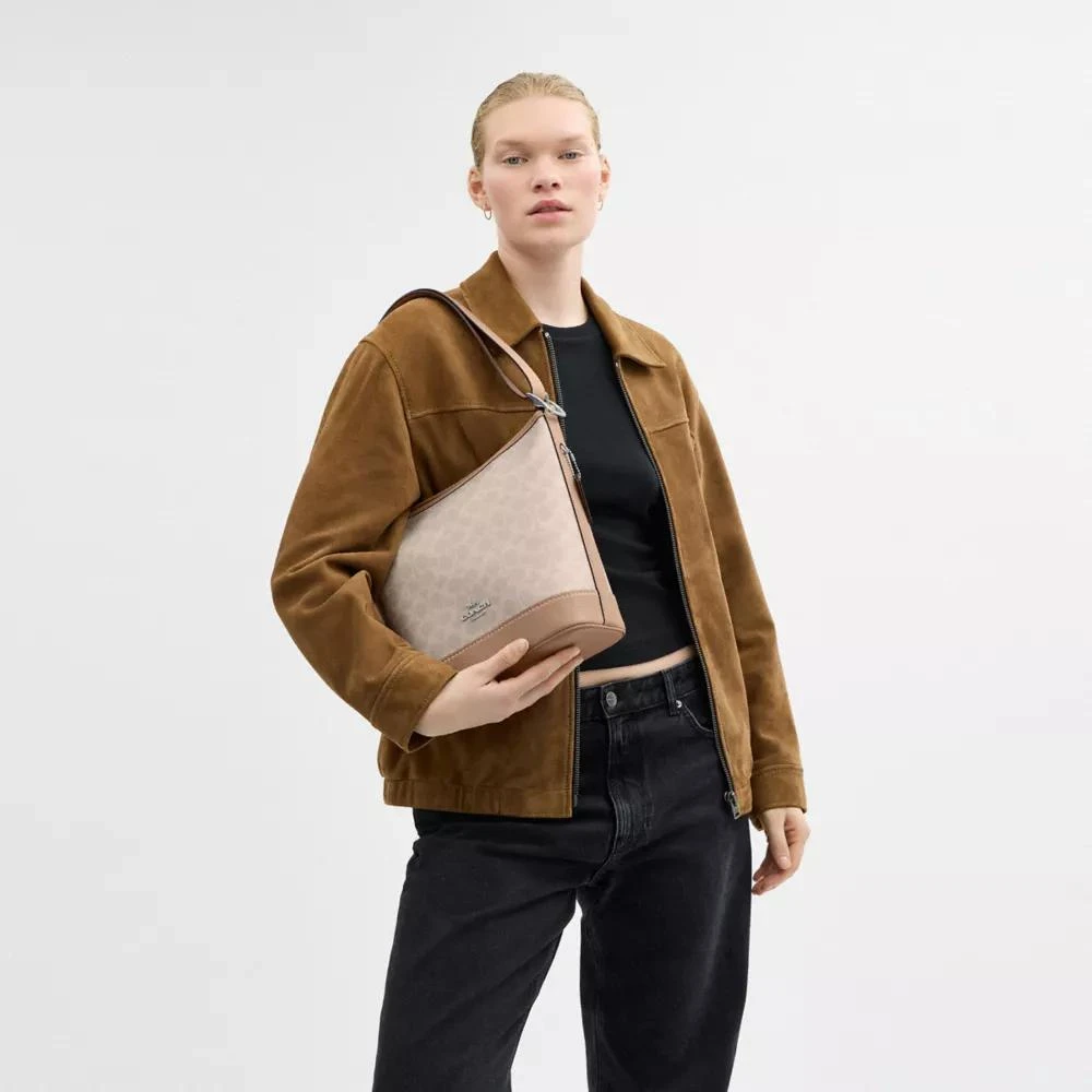 Coach Jude Duffle Bag In Signature Canvas 3