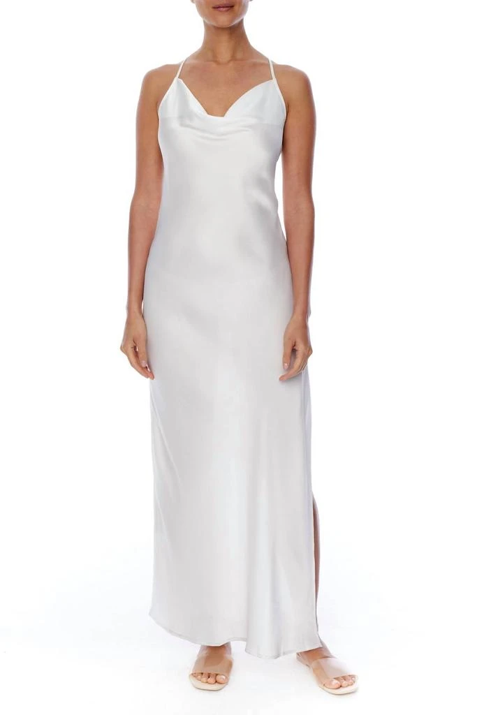 Shop Silver Liquid Organza Cami Long Maxi Dress on Sale at BeyondStyle   Get 77% Off Silver Liquid Organza Cami Long Maxi Dress with Limited-Time  Flash Deals, Exclusive Discounts, and Special Offers.