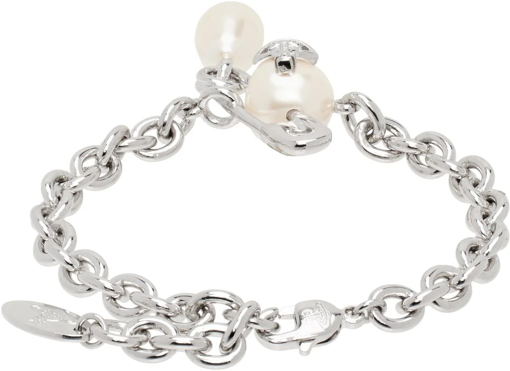 Vivienne Westwood Silver Claude Small Bracelet 2