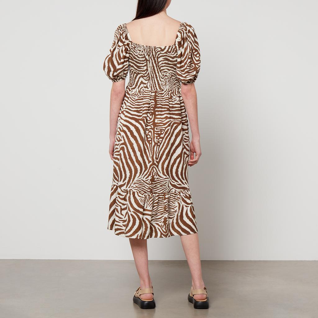 Barbour Barbour X House of Hackney Martello Zebra-Print Lyocell Dress