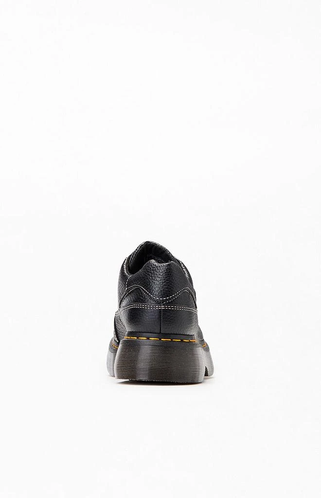 Dr. Martens Women's Black Buzz 5-Eye Leather Sneakers 3