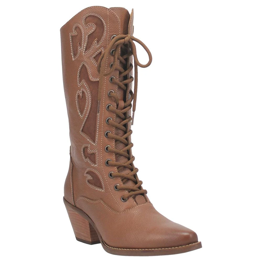 Dingo San Miguel Snip Toe Lace Up Boots 2