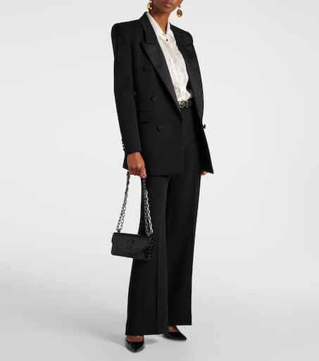 Christian Louboutin Loubi54 croc-effect leather shoulder bag 5