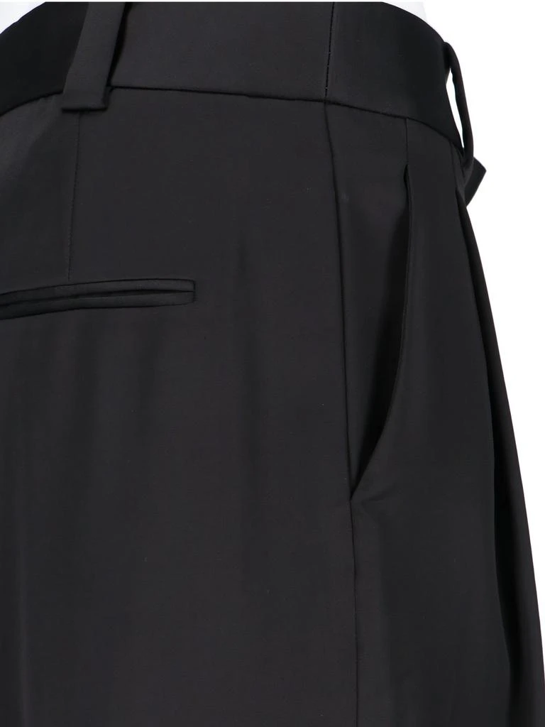 Khaite Khaite Simone Wide-Leg Tailored Trousers 5