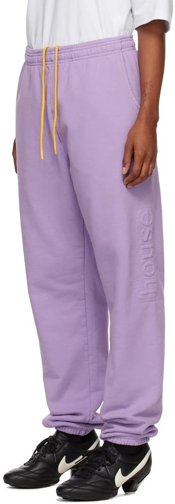 Drew House SSENSE Exclusive Purple 'The OG House' Lounge Pants 4