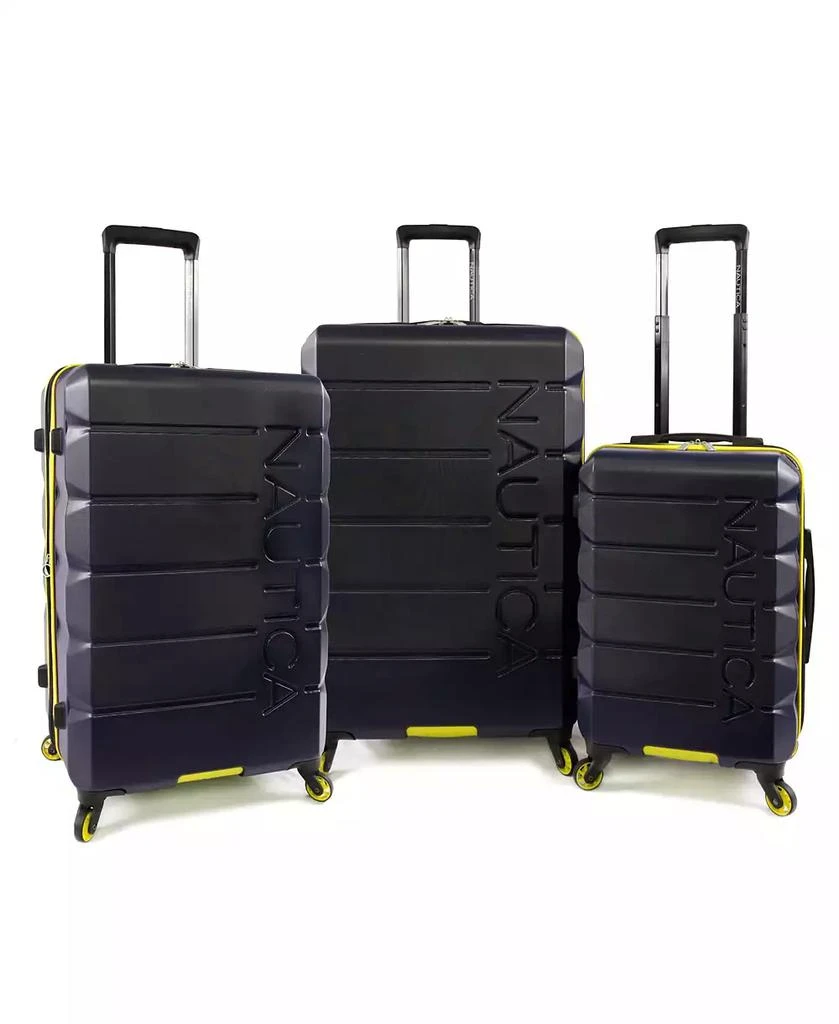 Nautica Lightview 3pc Hardside Luggage Set 1