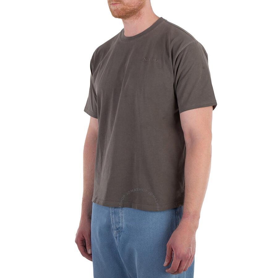 Nanushka Asphalt Reece Logo Cotton T-Shirt
