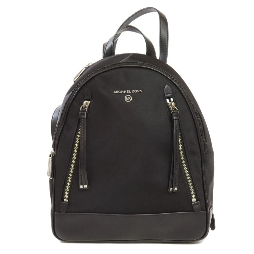 Pre own MK backpacked MICHAEL KORS Mini Logo Black/Brown Backpack, Preowned Used  main image 3