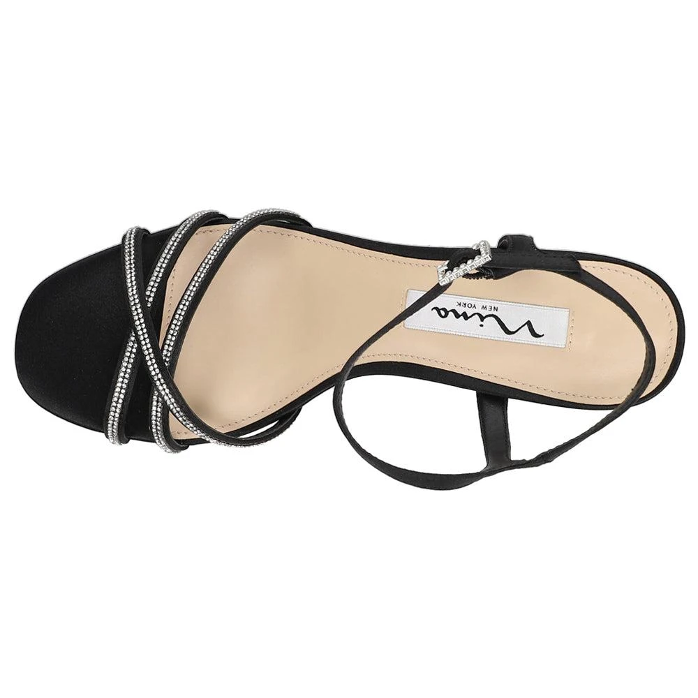 Nina Bobby Rhinestone Ankle Strap Sandals 4