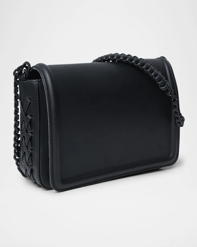 Callista Maxi Box Flap Leather Shoulder Bag 3