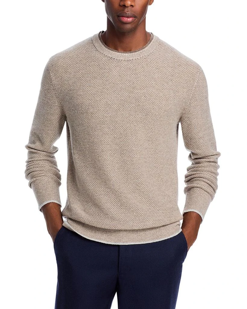 The Men's Store at Bloomingdale's Wool & Cashmere Jacquard Sweater - Exclusive 1