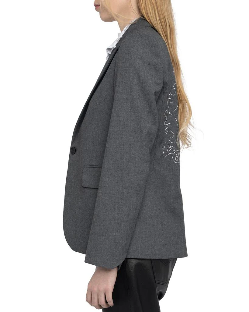 ZADIG & VOLTAIRE Vavy Chine Strass Blazer 3