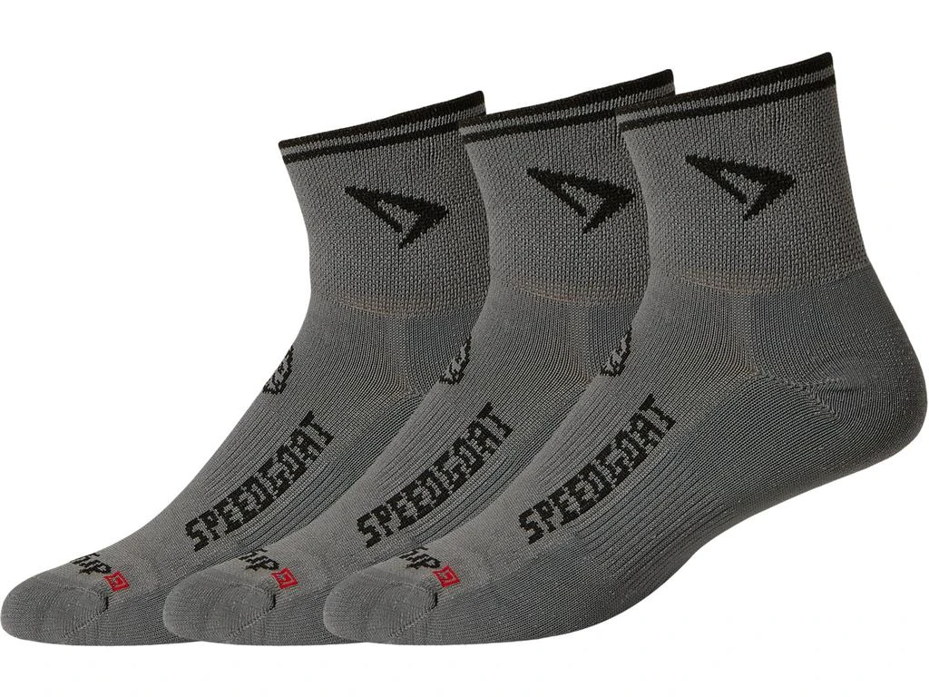 Drymax Sport Lite Trail Running Speedgoat 1/4 Crew 3-Pack 1