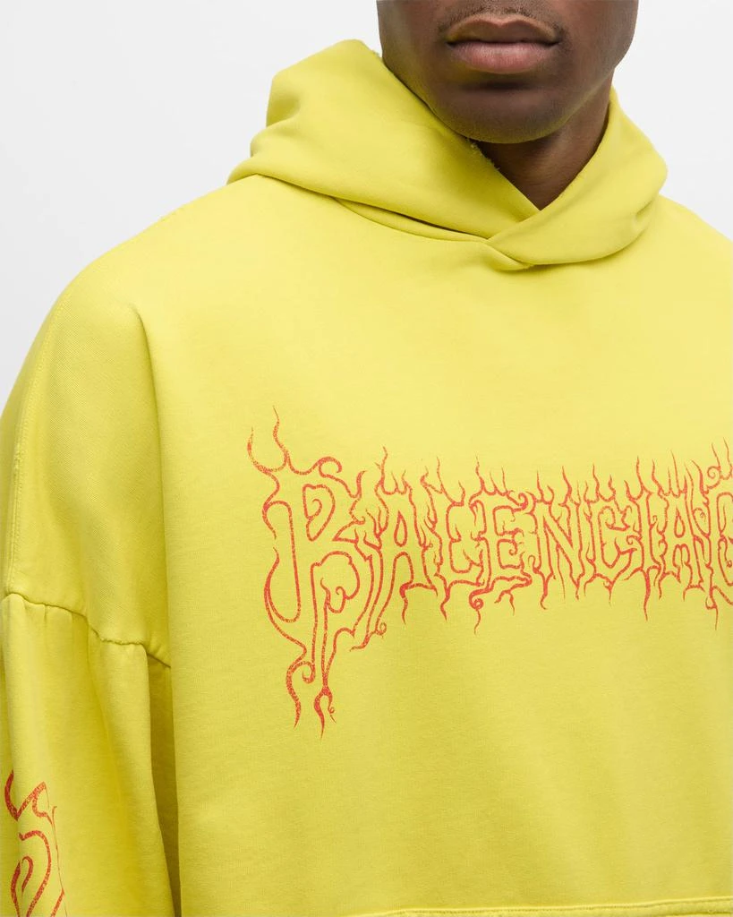 Balenciaga Men's Darkwave Oversized Hoodie 7