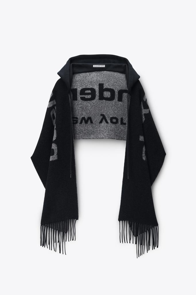 Alexander Wang Scarf Hoodie