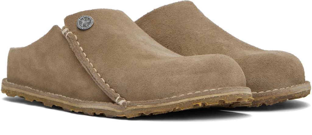 Birkenstock Beige Narrow Zermatt 365 Slip-on Loafers 4