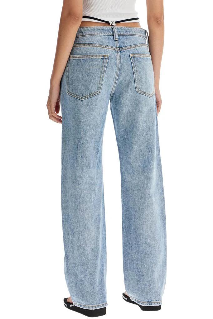 Alexander Wang straight jeans with integrated thong 3