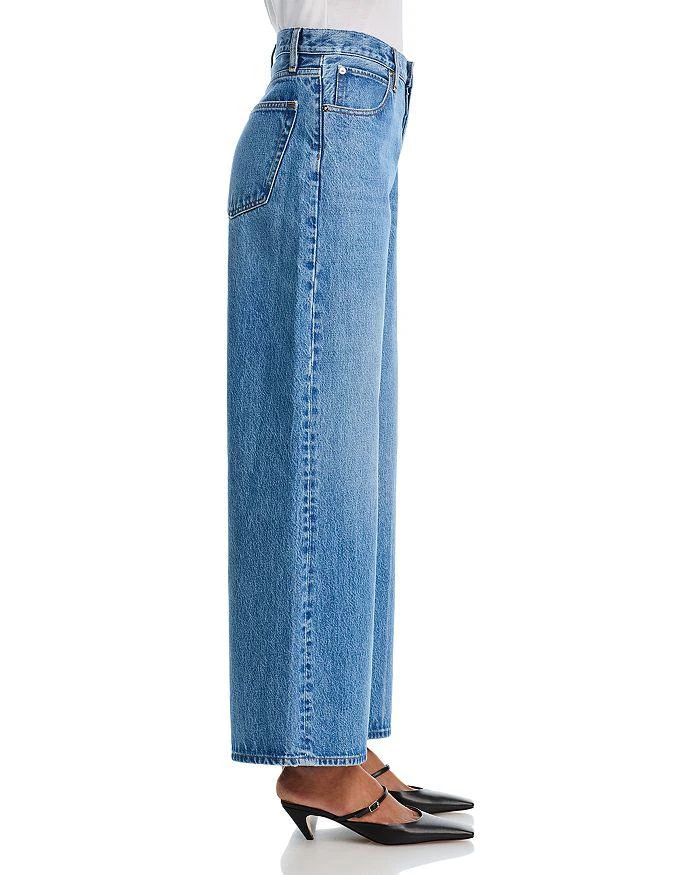 FRAME The Pixie Loose High Rise Wide Leg Jeans in Rundown 4