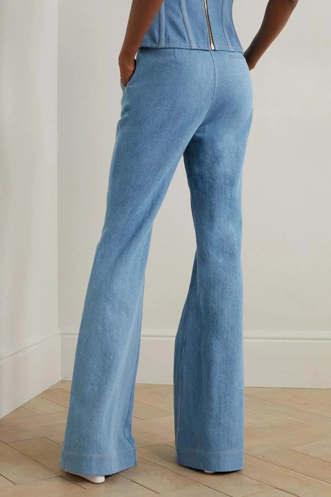 Sergio Hudson High-rise flared jeans 3
