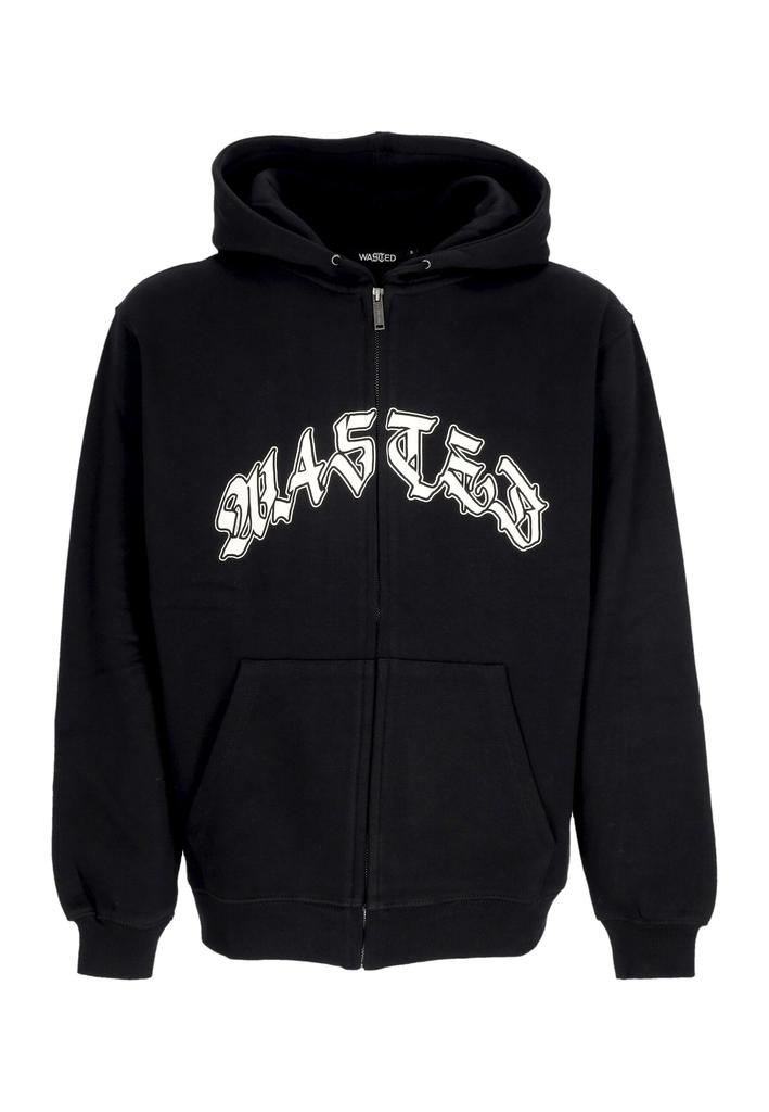 Wasted Paris Men's Lethal Zip Hoodie Black