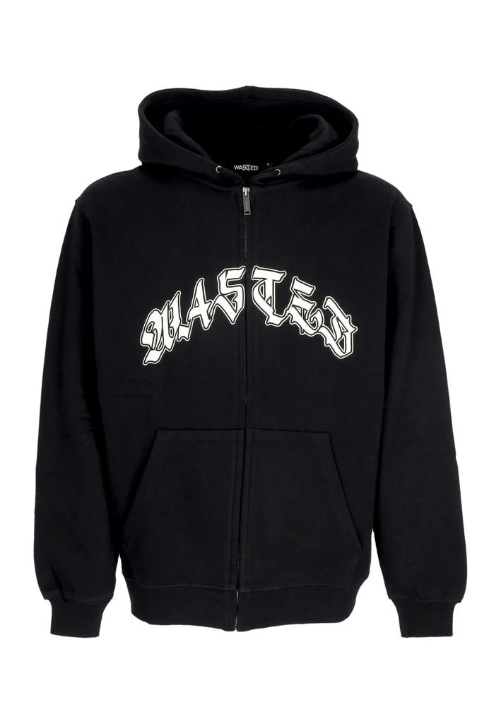 Wasted Paris Men's Lethal Zip Hoodie Black 1