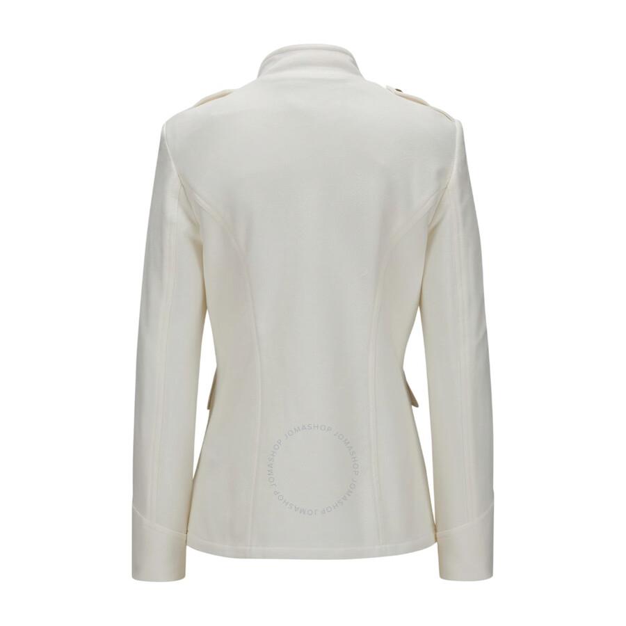 Ralph Lauren Buttoned Cotton Jacquard Blazer