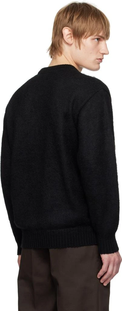 Wacko Maria Black Mohair Crew Neck Sweater 3