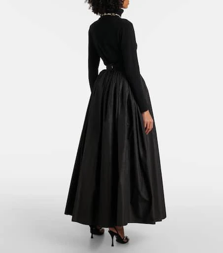 Dolce 
Gabbana Gathered silk maxi skirt 3