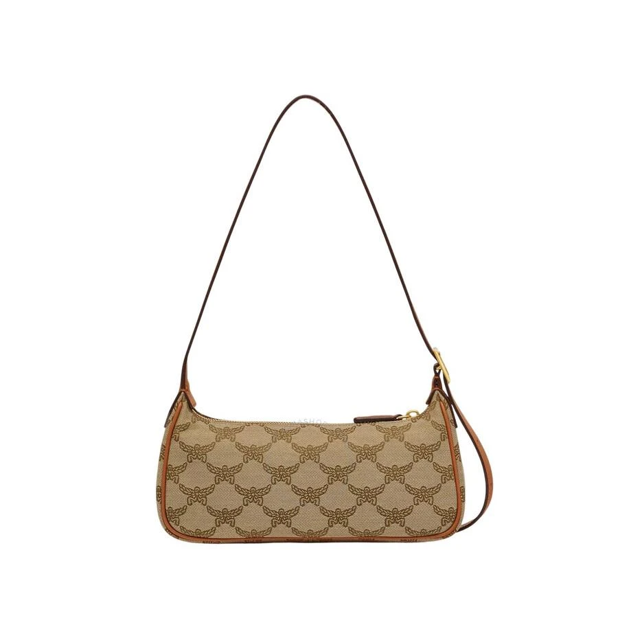 MCM Lauretos Jacquard Small Himmel Shoulder Bag 2