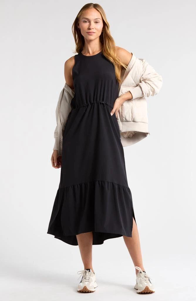 Zella Pursuit Tiered Midi Dress 2