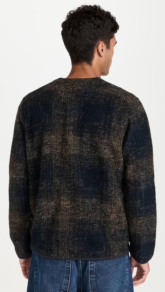 Universal Works Check Cardigan