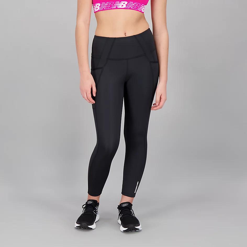 New Balance Shape Shield High Rise Pocket Crop