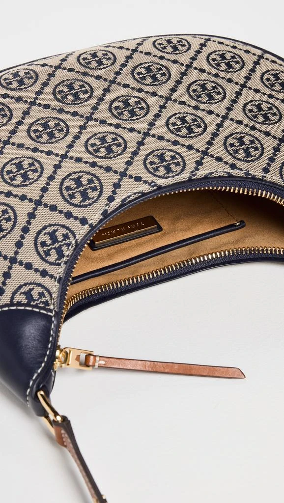 Tory Burch T Monogram Crescent Bag 5