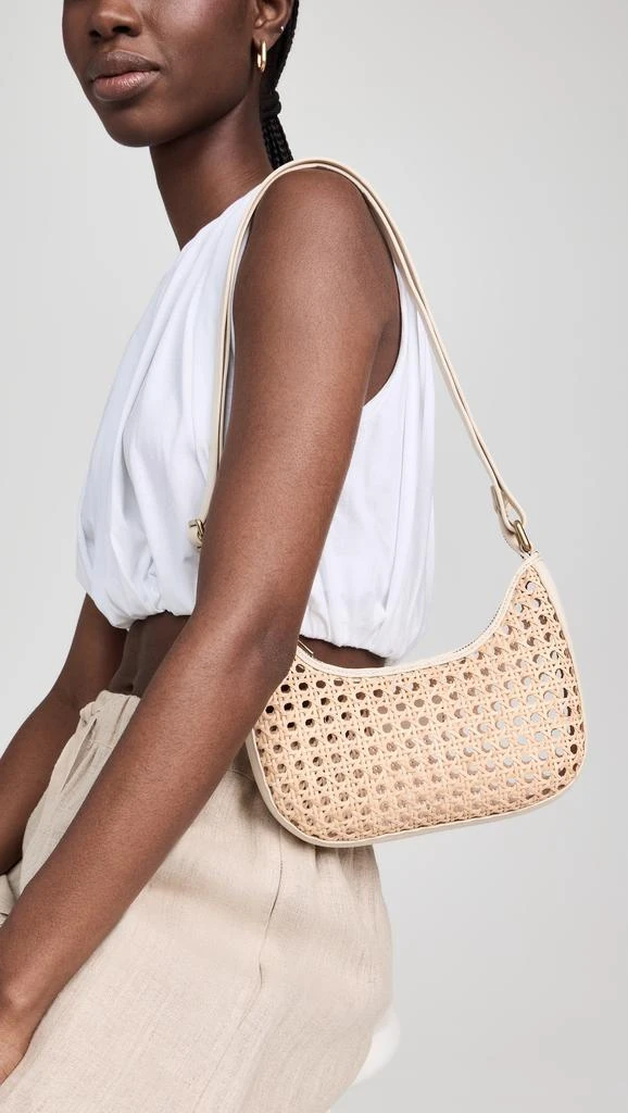 Bembien Cream Rattan Mini Sling Bag 2