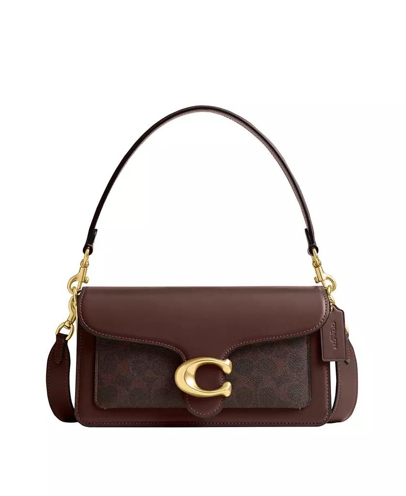 Coach Tabby Medium Canvas Signature Tabby Shoulder Bag 26