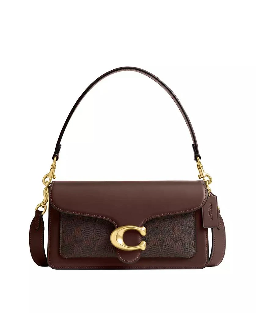 Coach Tabby Medium Canvas Signature Tabby Shoulder Bag 26 1