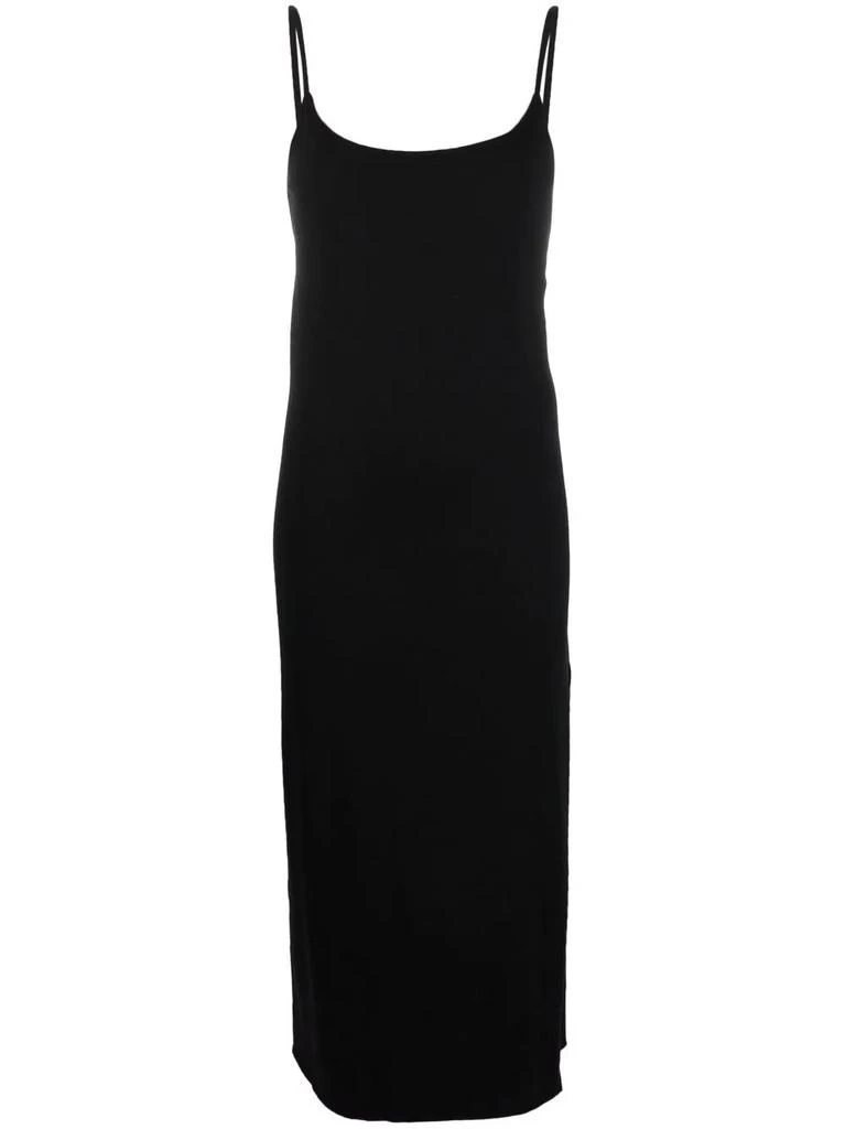 Thom Krom spaghetti-strap knitted midi dress - women - Cotton/odal/Spandex/Elastane 1